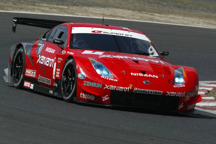 決勝日朝のフリー走行でトップタイムの#1 Z