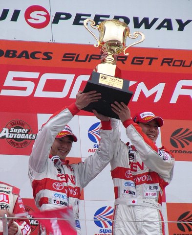 決勝三日間を通じて圧倒的な速さを見せ付けた立川/高木組