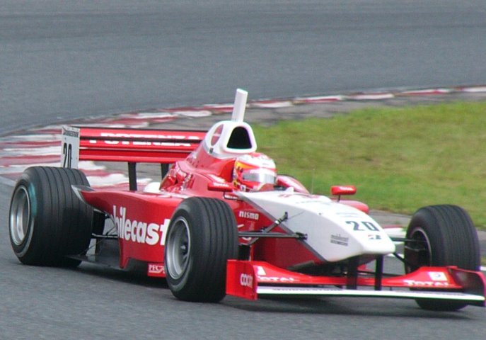 フリー走行 トップタイムをたたき出した井出有治