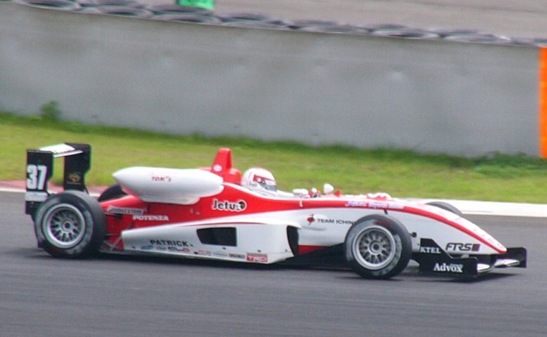 第15、16戦富士予選 連続ポールを獲得した中嶋一貴