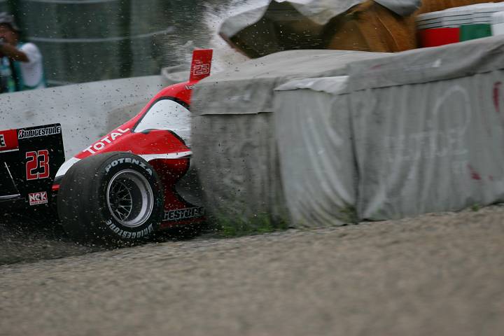 予選1回目 本山哲クラッシュ! #4