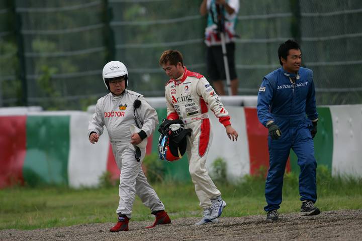 予選1回目 本山哲クラッシュ! #5