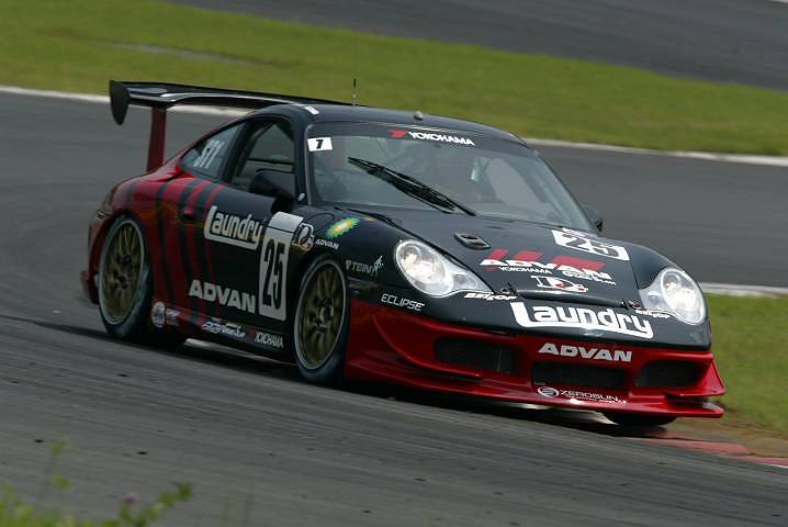 ドライバーズ予選でトップタイムのADVAN DENAG GT3