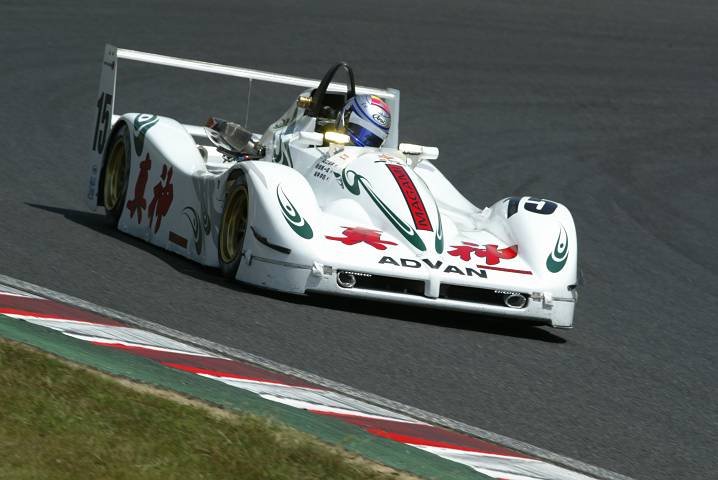 予選1回目 暫定クラスポールの真神パワーADVAN