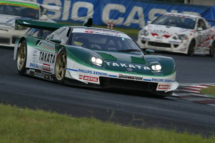 フリー走行トップのTAKATA童無NSX