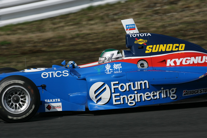 最速伝説復活か？！　フリー走行トップは高木虎之介