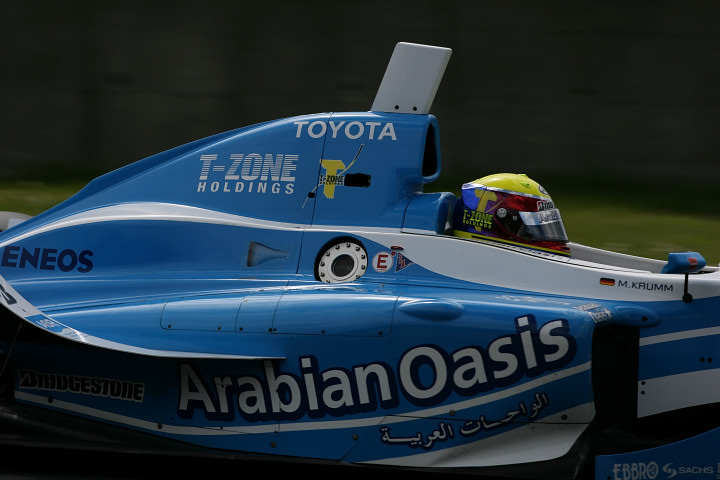 ウェットの予選2回目2位につけるも総合では18位に沈んだミハエル・クルム