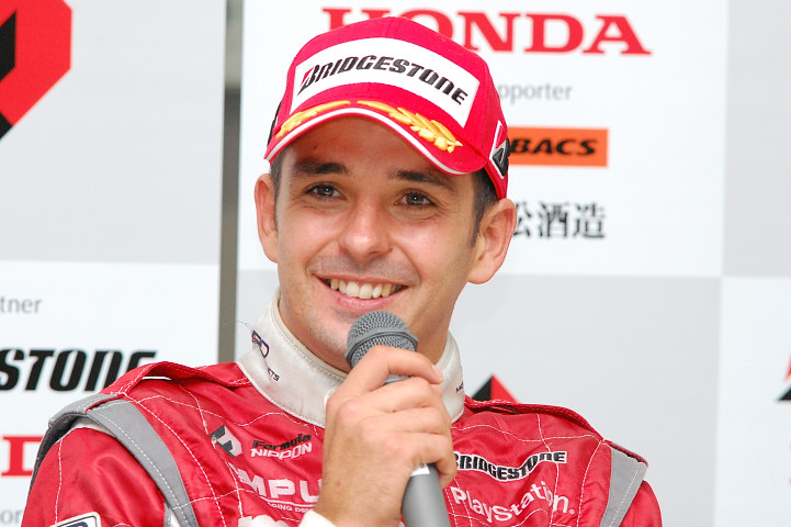 決勝記者会見: 2位のブノワ・トレルイエ（mobilecast IMPUL）