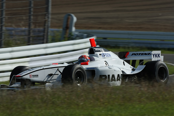 フリー走行3位はポールポジションの小暮卓史（NAKAJIMA）