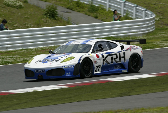 ドライバーズ予選4位はLMGT2クラストップのFerrari F430 GT（青山光司/高木真一/新田守男組）