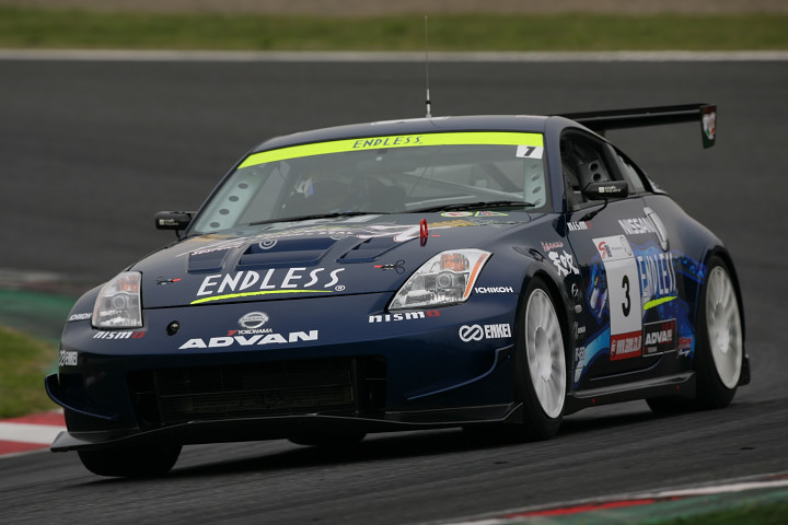 フリー走行でもトップタイム、決勝は万全かエンドレスアドバンZ（影山正美／青木孝行組）
