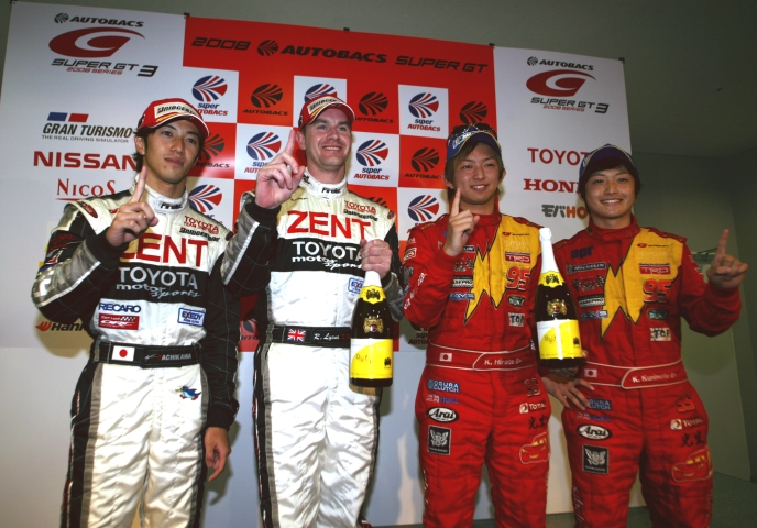 優勝記者会見にて