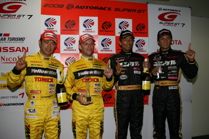 ポールポジション会見の様子