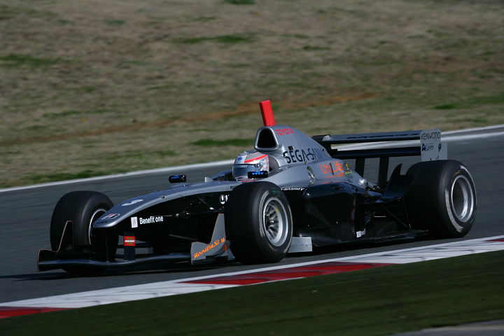 2008年FNマシンラインアップ CarNo.3 横溝直輝（KONDO RACING）