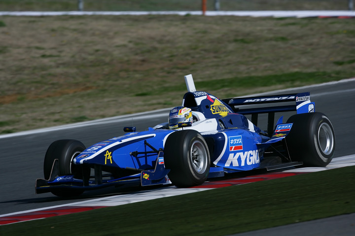 2008年FNマシンラインアップ CarNo.8 石浦宏明（Team LeMans）