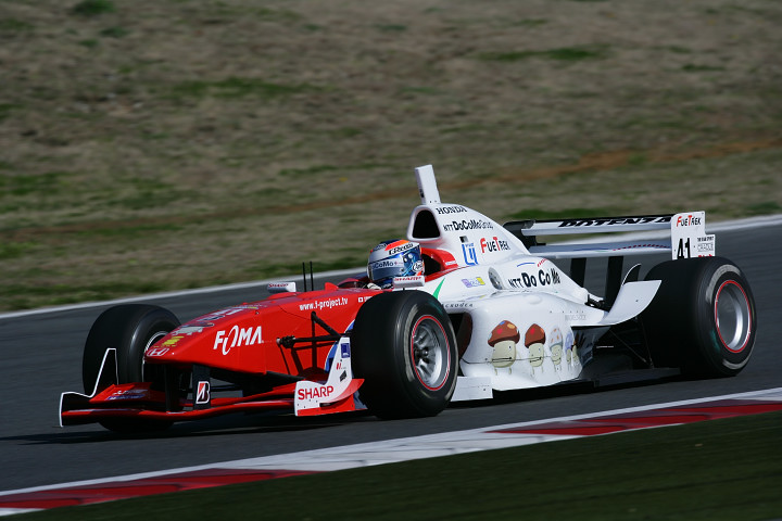 2008年FNマシンラインアップ CarNo.41 土屋武士（DoCoMo DANDELION）