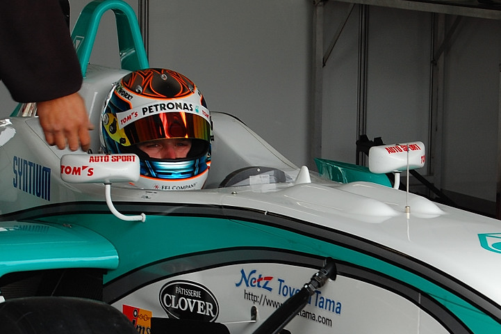 第4戦のポールシッターはカルロ・ヴァン・ダム（TOM'S）