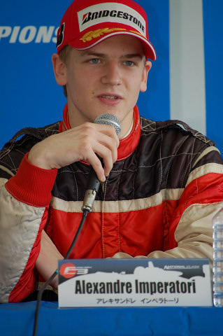 ナショナルクラス優勝のアレキサンドレ・インペラトーリ
