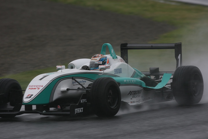 カルロ・ヴァン・ダム（TOM'S）は、第5戦6位だが第6戦は予選2位につけた