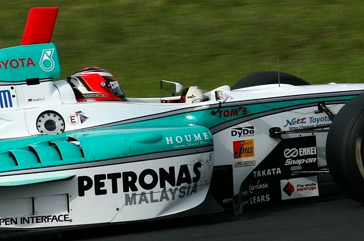 決勝で2位に入ったアンドレ･ロッテラー（PETRONAS TEAM TOM'S）