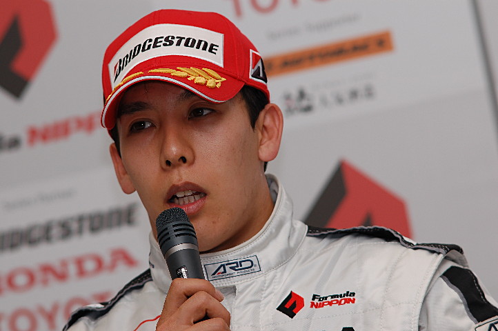 予選2位の小暮卓史（PIAA NAKAJIMA）