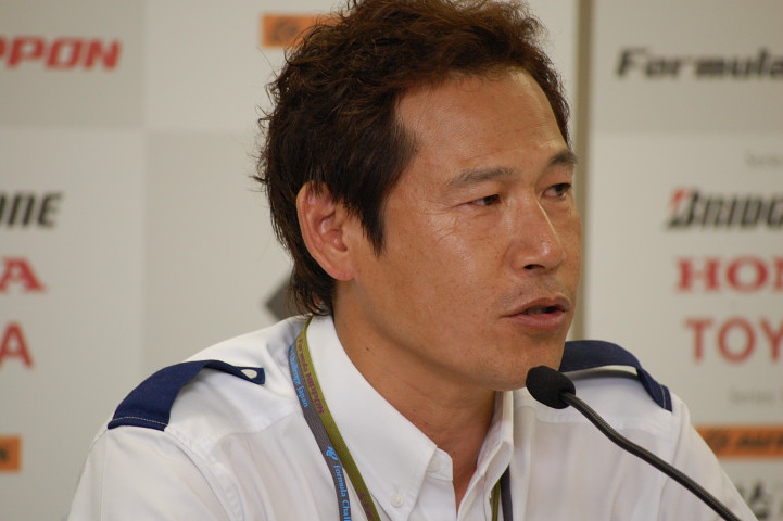 決勝レース2記者会見: 優勝監督の黒澤琢也（TP Checker IMPUL）