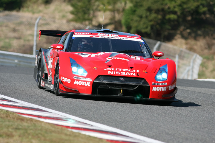 GT500クラス、予選1回目暫定ポールは#22 MOTUL AUTECH GT-R（ミハエル・クルム／柳田真孝組）