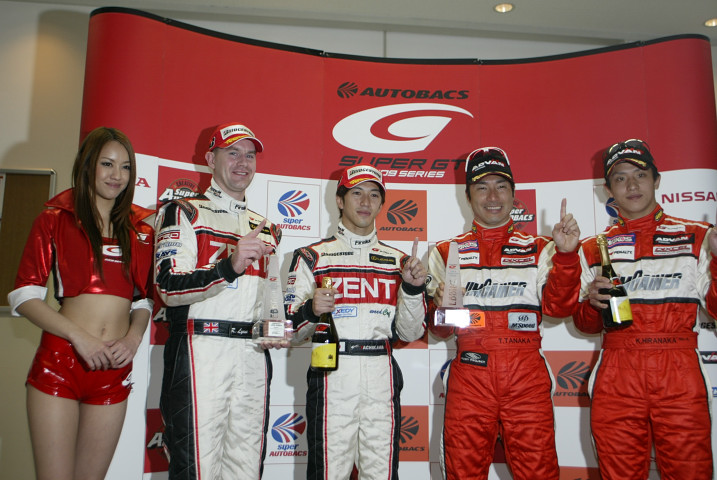 記者会見: 両クラスのポールシッターたち