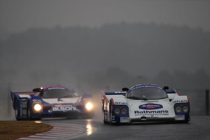 ファン感謝デー2日目: ロスマンズ・ポルシェ962C & ニッサンR92CP