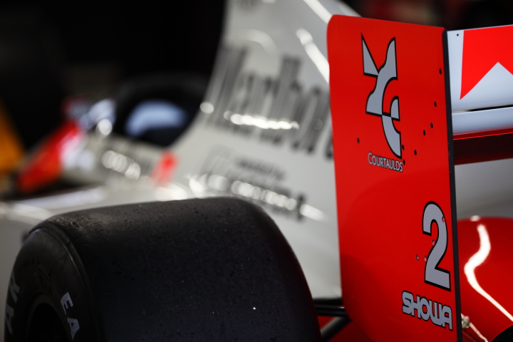 ファン感謝デー2日目: マクラーレンMP4/5／ホンダ #7