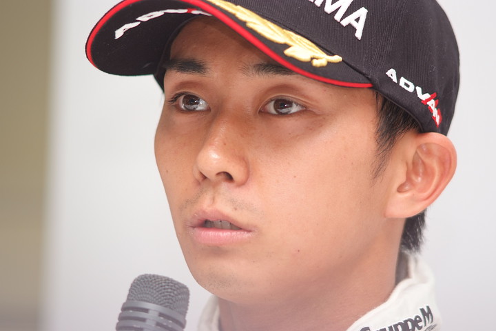 決勝記者会見: Nクラス決勝2位の平峰一貴（HFDP）