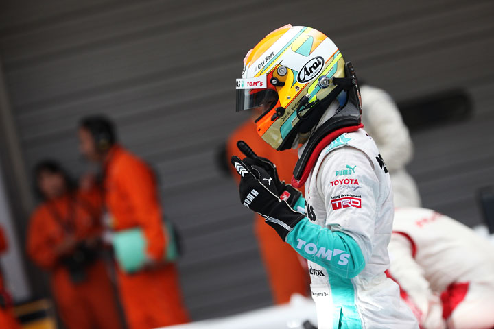 優勝した中山雄一（トムス）