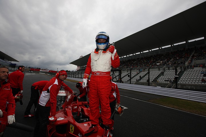 フェラーリ・レーシング・デイズ鈴鹿: ミカ・サロ選手のフェラーリF1デモラン(5)