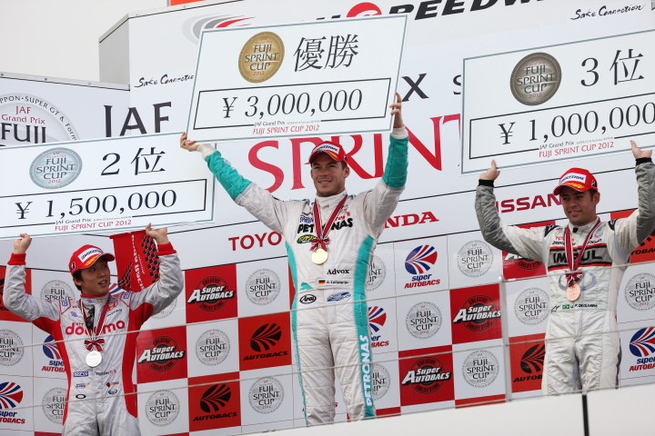 FUJI SPRINT CUP 決勝: 暫定表彰式