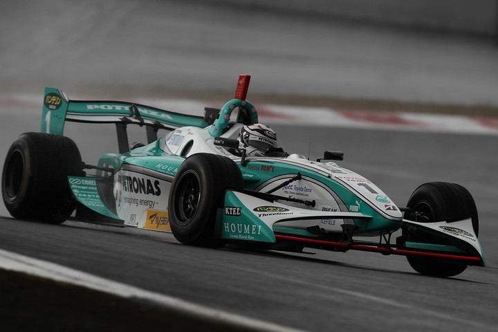 JAFGP:スーパーラップ予選で2位のアンドレ・ロッテラー（トムス）