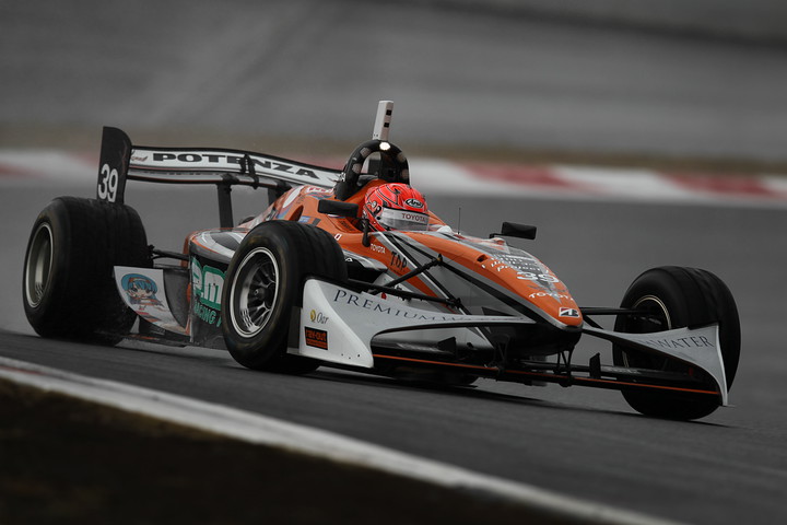 JAFGP:スーパーラップ予選で3位の国本雄資（セルモ・インギング）