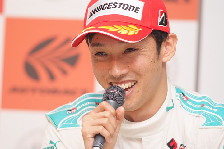 JAFGP: 予選で最高速をマークした中嶋一貴（トムス）