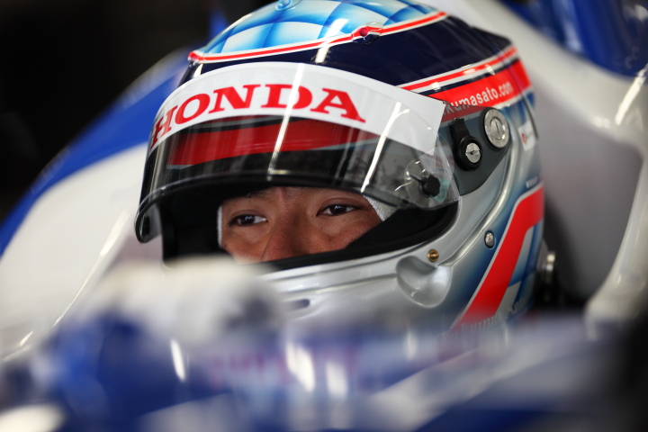 鈴鹿ファン感謝デー、エキシビションラウンド0: 佐藤琢磨（無限）