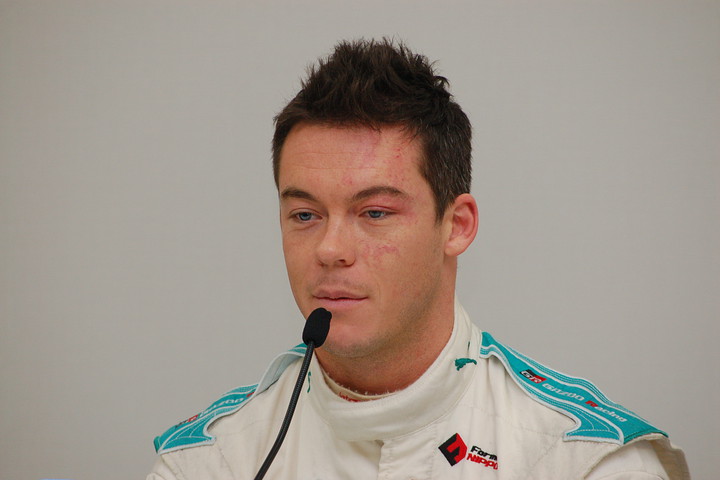 決勝記者会見: 3位のアンドレ・ロッテラー（トムス）