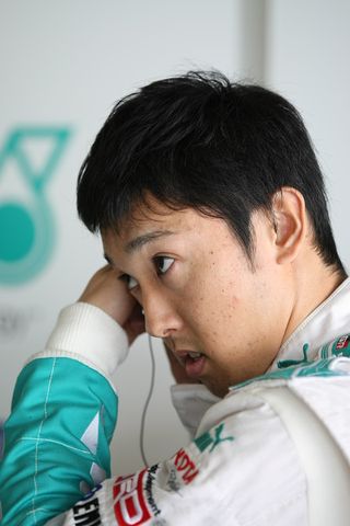 予選3位の中嶋一貴（トムス）