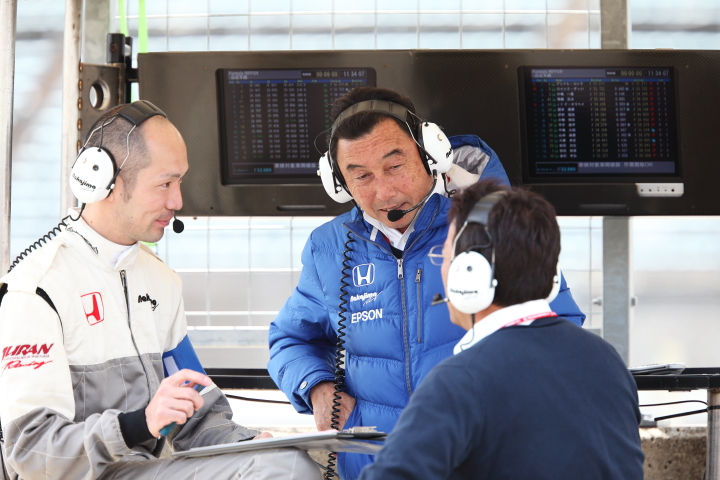 中嶋悟監督（NAKAJIMA RACING）