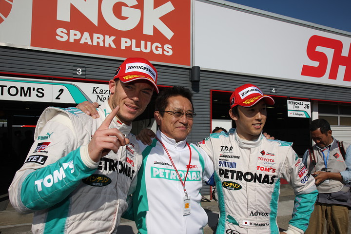 スペシャルステージ予選: 1-2を決めたロッテラーと中嶋一貴、舘信秀監督