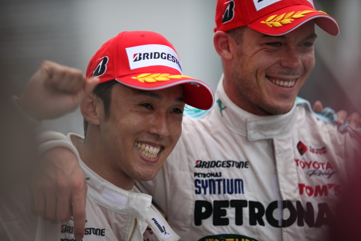 アンドレ・ロッテラー（トムス） & 中嶋一貴（同）