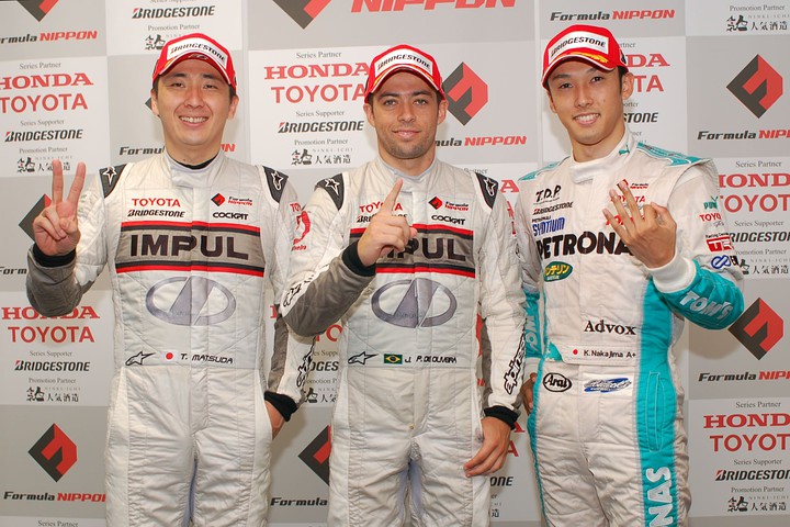 公式予選記者会見: トップ3のドライバーたち