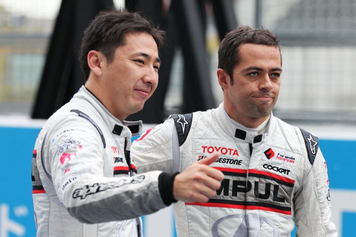 TEAM IMPULの松田次生とジョアオ・パオロ・デ・オリベイラ