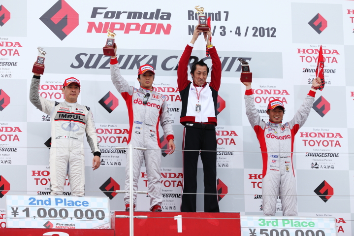 レース1: 表彰式