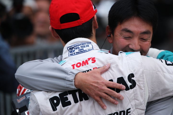 レース2:  中嶋一貴（PETRONAS TEAM TOM’S）