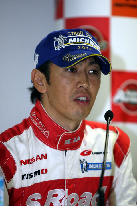 GT500ドライバーズチャンピオン 柳田真孝（S Road REITO MOLA GT-R）