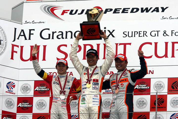 JAFGP: GT300レース1の表彰式