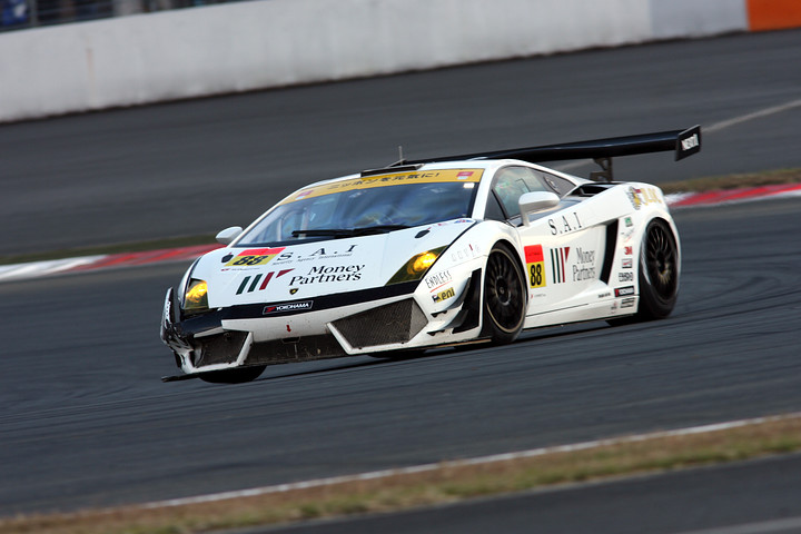 JAFGT:GT300第2レース: 決勝3位は織戸学（マネパランボルギーニGT3）